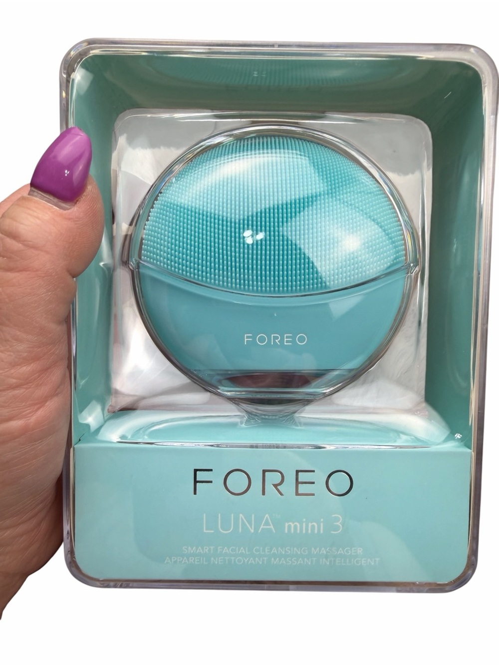 NWT FOREO LUNA mini 3 Facial Cleansing Brush - Mint (Never opened)